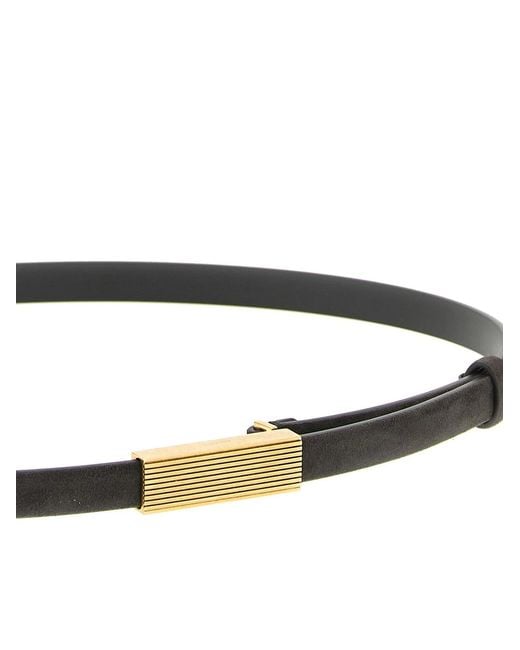 Khaite Black 'Empire' Belt