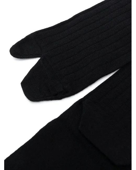 Maison Margiela Black Calzini Tabi