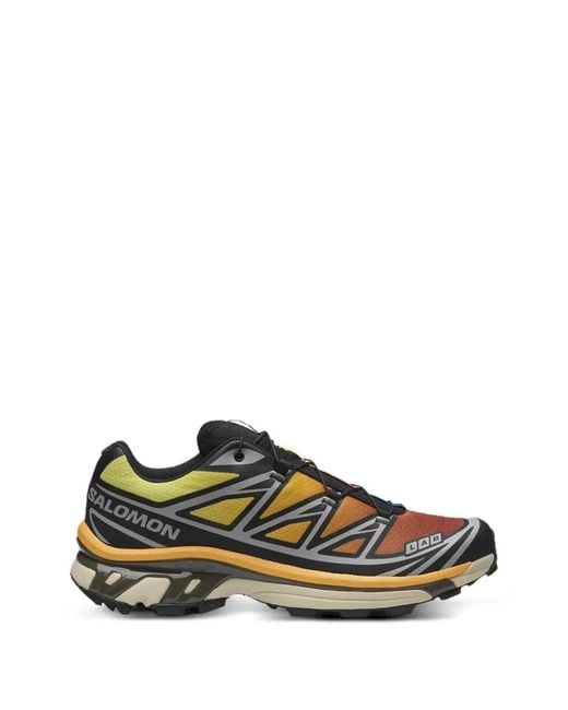 Salomon Green "Xt-6" Sneakers