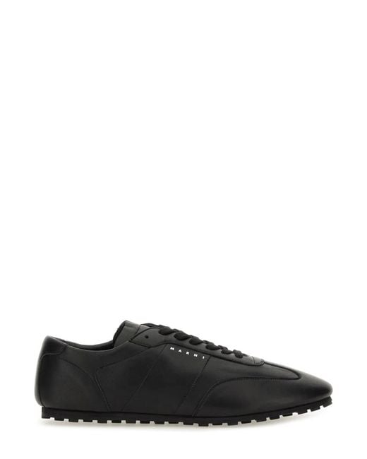 Marni Black "Softy Doccer" Sneaker for men