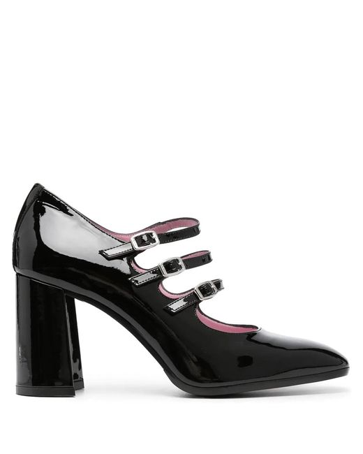 CAREL PARIS Black Patent Leather Keel