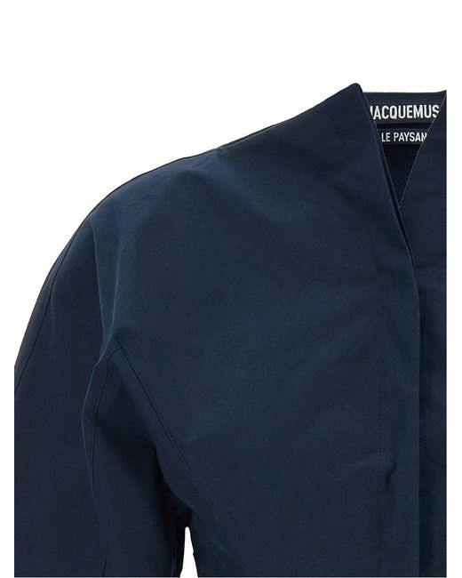 Jacquemus Blue 'La Chemise Moisson' Shirt