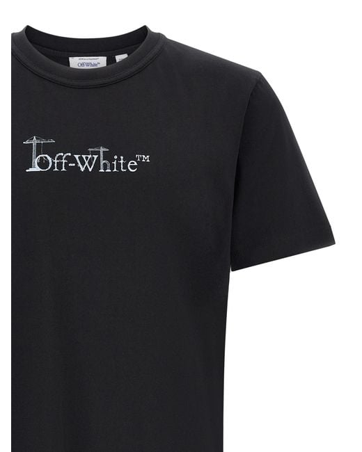 Off-White c/o Virgil Abloh Black 'City Nature' T-Shirt for men