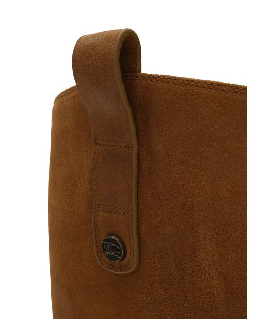Burberry Brown Cavalier Boots