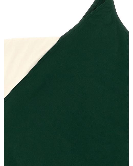 Eres Green 'Tandem' One-Piece Swimsuit