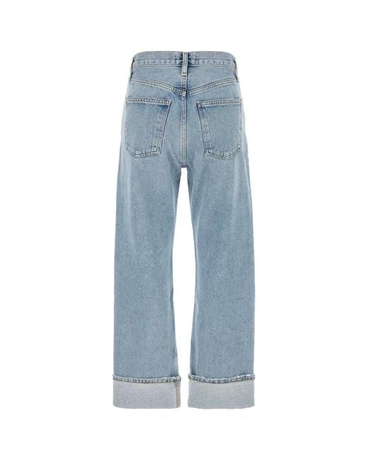 Agolde Blue Fran Jean
