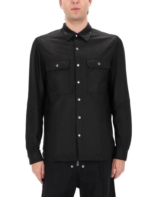 Rick Owens Black Giacca for men