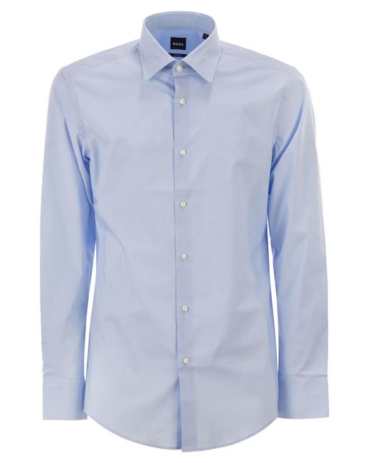 Boss Blue Slim Fit Shirt for men