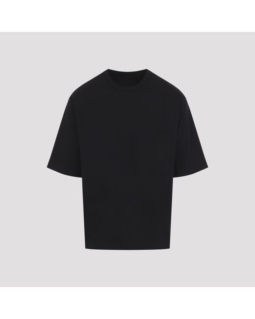Lemaire Black Boxy T-Shirt for men