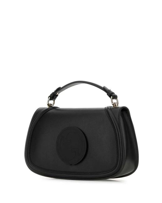 Gucci Black Medium Blondie Leather Handbag