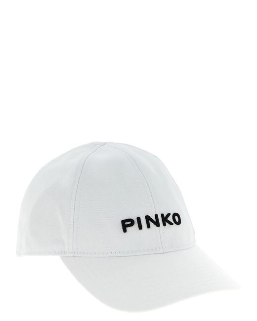 Pinko White 'Break Dance' Cap