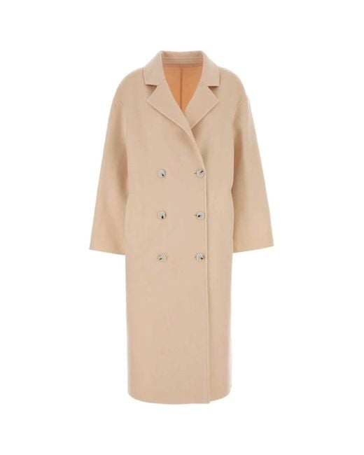 Loulou de Saison Natural Borneo Lds Long Coat