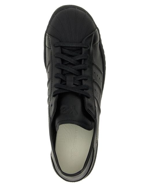 Y-3 Black Superstar' Sneakers