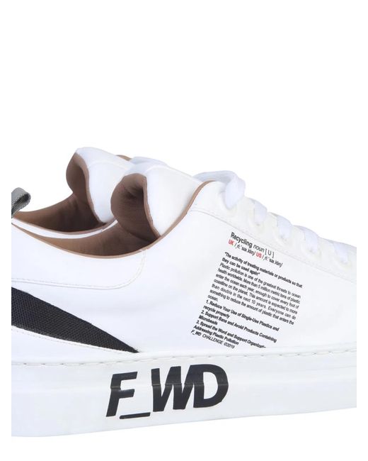 Forward White Ecoleather Sneaker