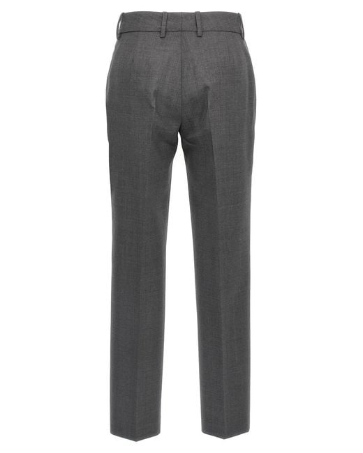 Ermanno Scervino Gray Wool Pants