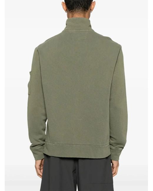 C P Company Green C.P.Company Cotton Sweatshirt for men