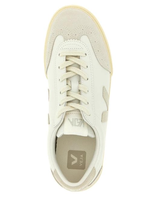 Veja White 'Volley' Sneakers for men