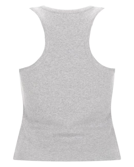 Casablanca White Top Con Logo