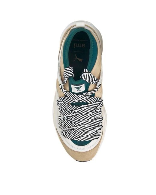 PUMA White X Ami Trc Blaze Mid Sneakers for men