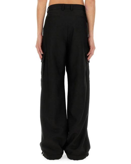 Off-White c/o Virgil Abloh Black Cargo Pants for men