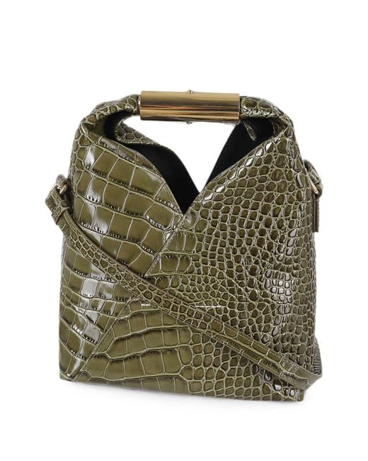 MM6 by Maison Margiela Green Handbag