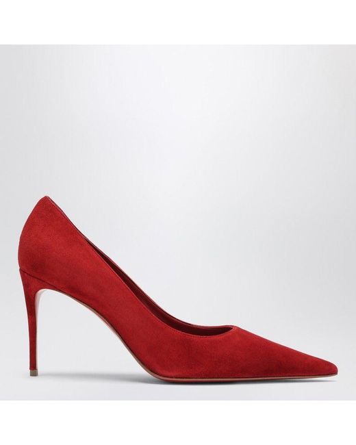 Christian Louboutin Women's Red Fever Veau Velours Miss Z Pumps