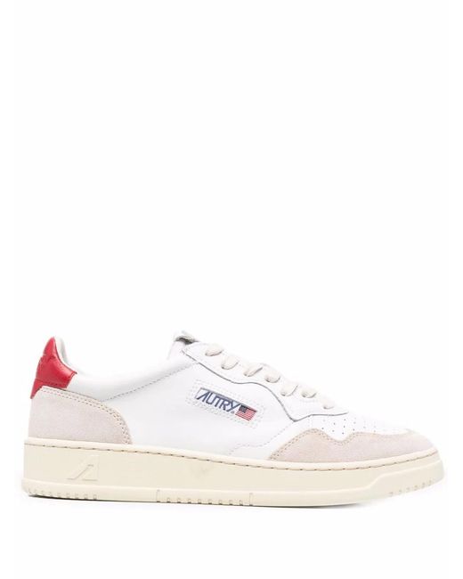 Autry White Sneaker Medalist Low for men