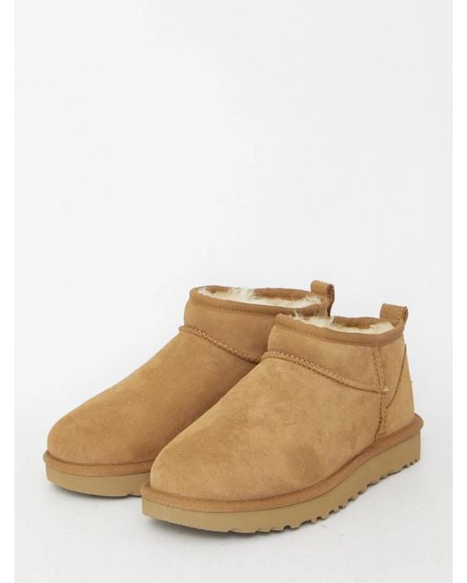 Ugg Brown Classic Ultra Mini