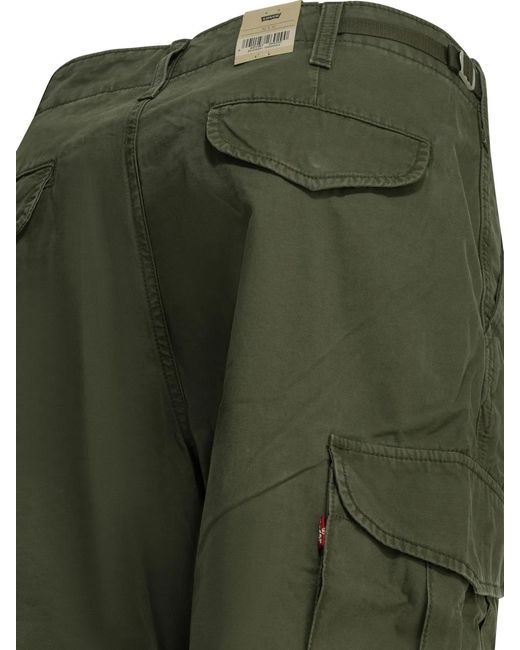 Levi's Green "Xx Baggy Cargo" Cargo Pants for men