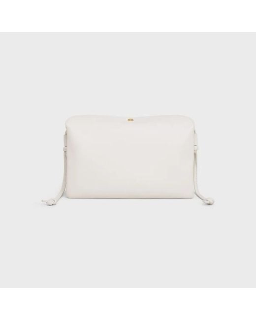 Céline White Trio Flap
