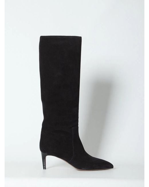 Paris Texas Black Stiletto Boots 60