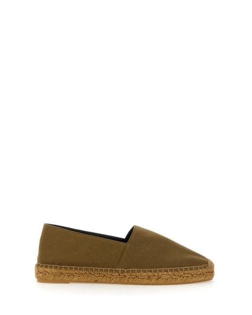 Saint Laurent Green Espadrille