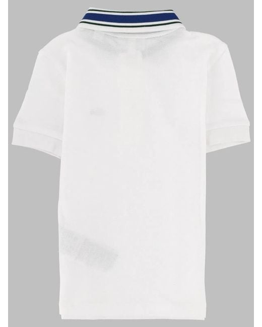 Lacoste Blue Polo Con Logo