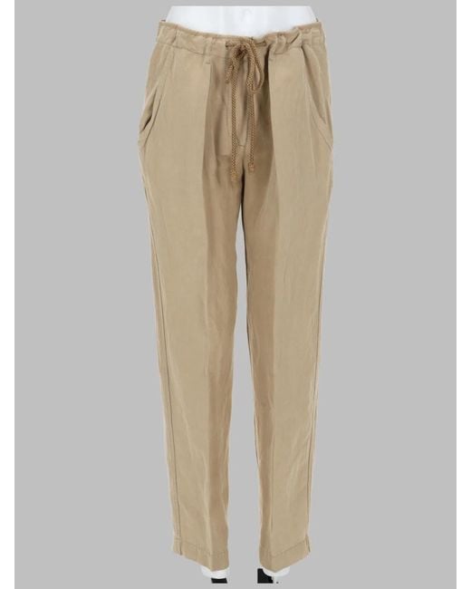 Isabel Marant Natural Pantalone Sharony
