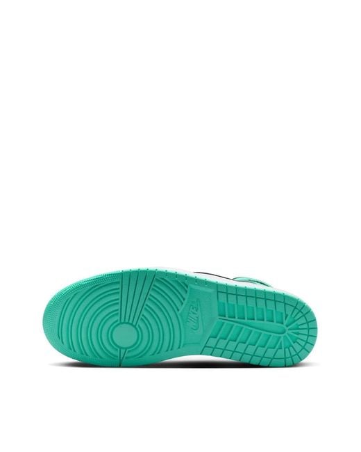 Nike Green Air Jordan 1 Retro High Og Glow' Sneakers for men