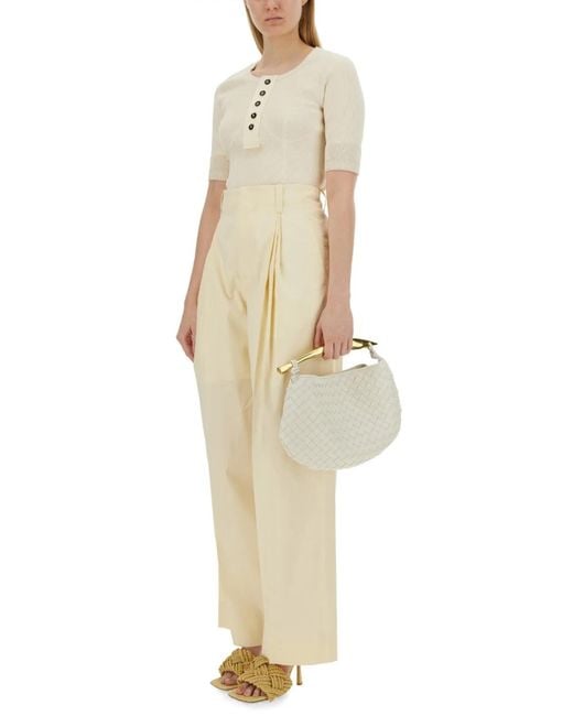Bottega Veneta Natural Jersey T-Shirt