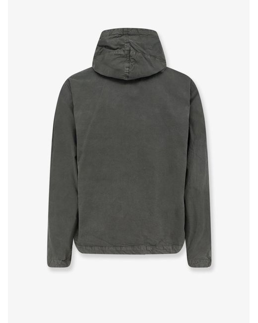 C P Company Gray Cotton Jacket for men