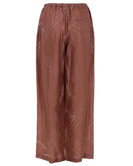 Alysi Brown Pantalone