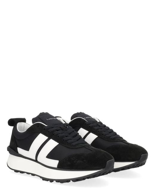 Lanvin Black Sneaker "Bumpr"