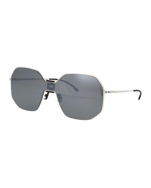 Mykita Gray Metallic Sunglasses