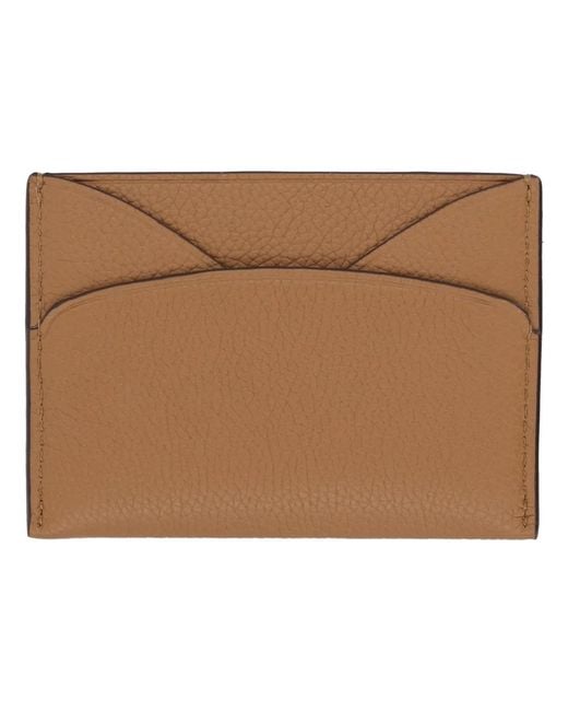 Tory Burch Brown Card Holder "Romy"