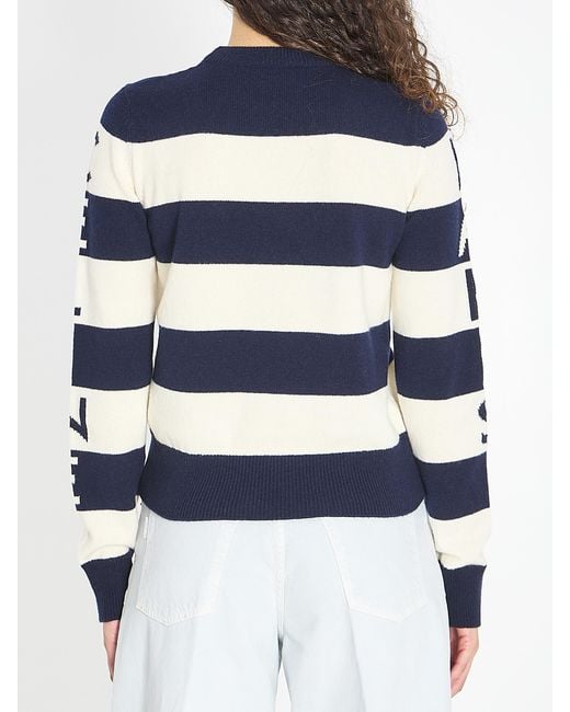 Céline Blue Maglia Con Logo
