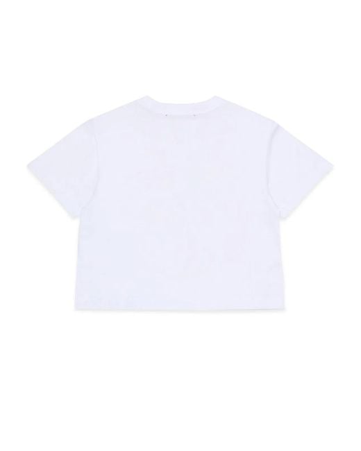 MAX&Co. White Max&Co. T-Shirt With Logo