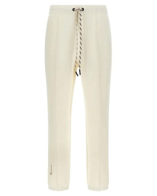 Moncler Natural Double Fabric Joggers