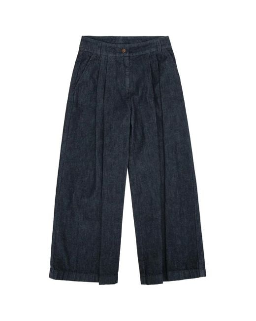 Moncler Blue Jr Trousers