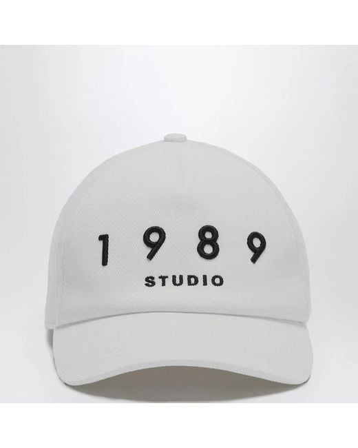 1989 STUDIO Gray Baseball Cap for men