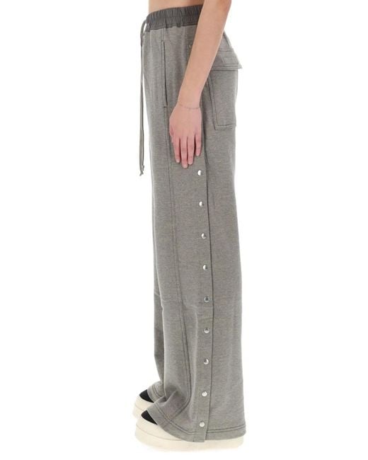 Rick Owens Gray Pants "Pusher"