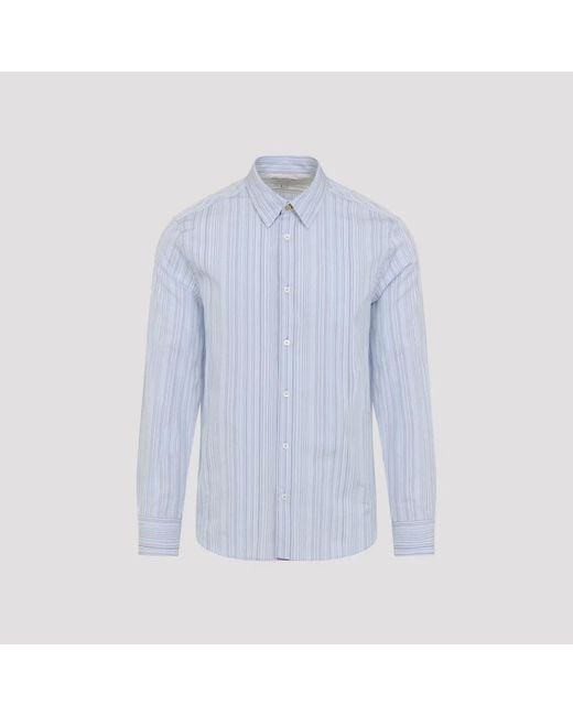 Paul Smith Blue Signature Stripe Shirt for men