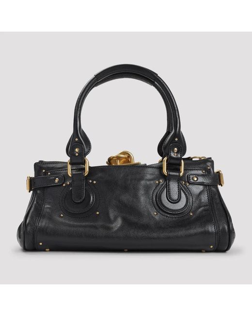 Chloé Black Paddington Bag