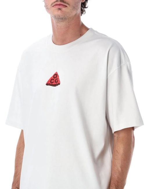 Nike White Acg Dri-Fit T-Shirt for men